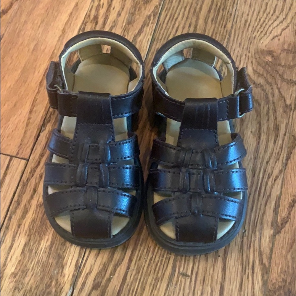 Leather toddler Sandals toddler 5